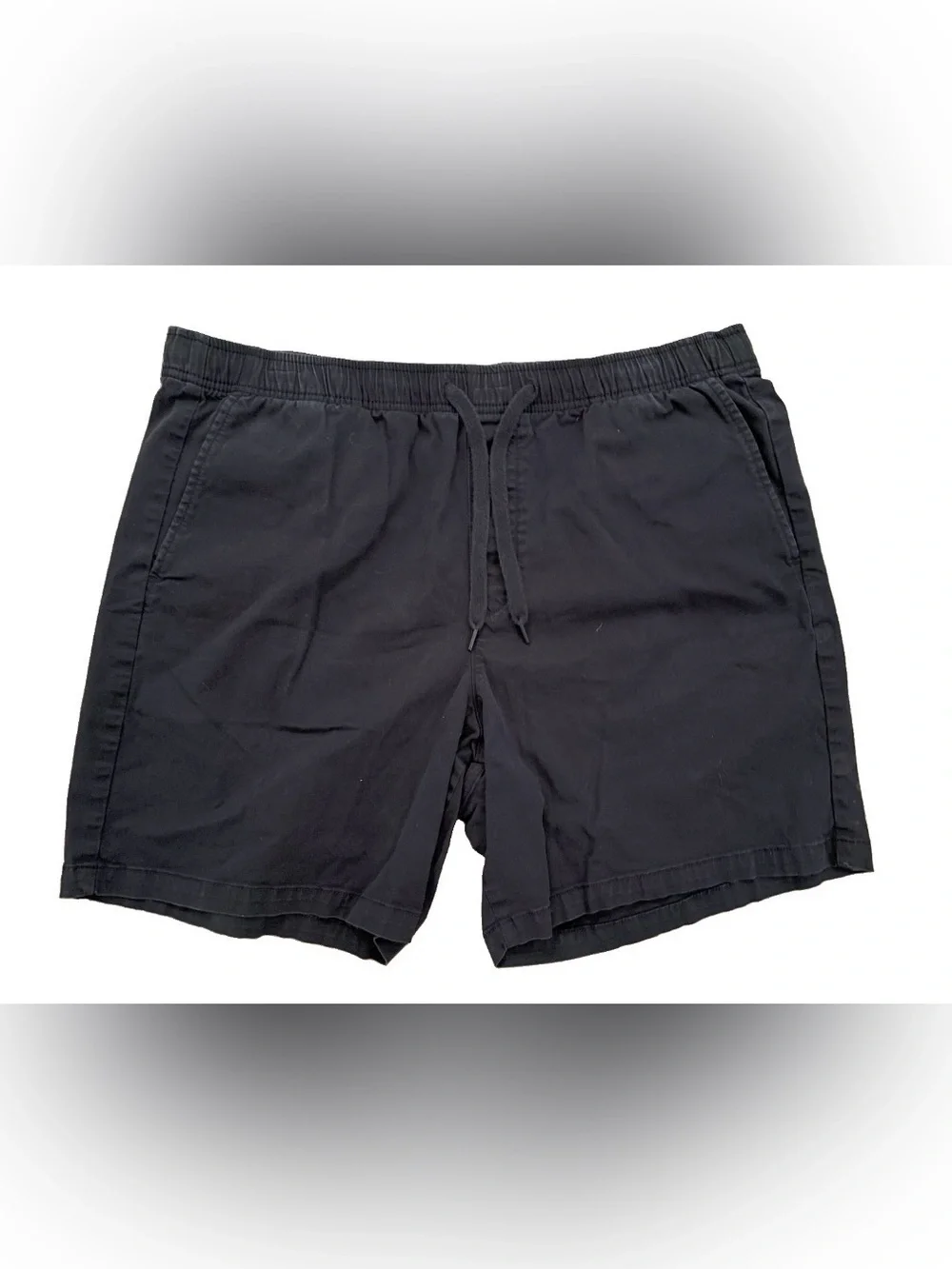 Gap Men’s Black Cotton Blend Classic Shorts Size Large